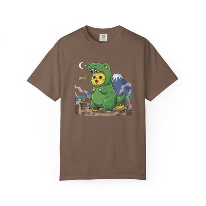 Cat cosplay Godzilla Funny Design Unisex T-Shirt style 1