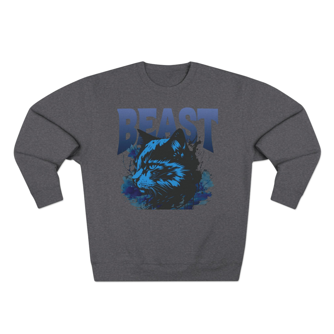 "Beast" Cat Lover style 1 Unisex Crewneck Sweatshirt