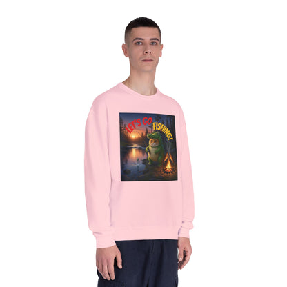 Crocodile Cat Fishing Unisex NuBlend Sweatshirt style 2