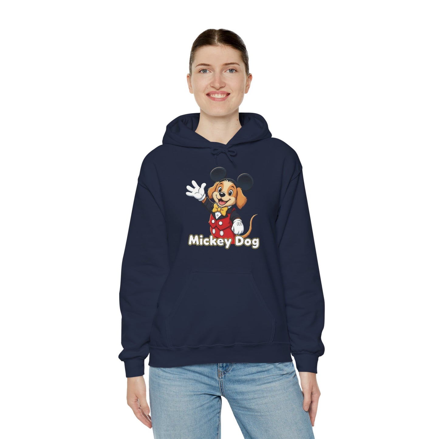 Dog cosplay Mickey Mouse Funny Design Unisex Hoodie style 1