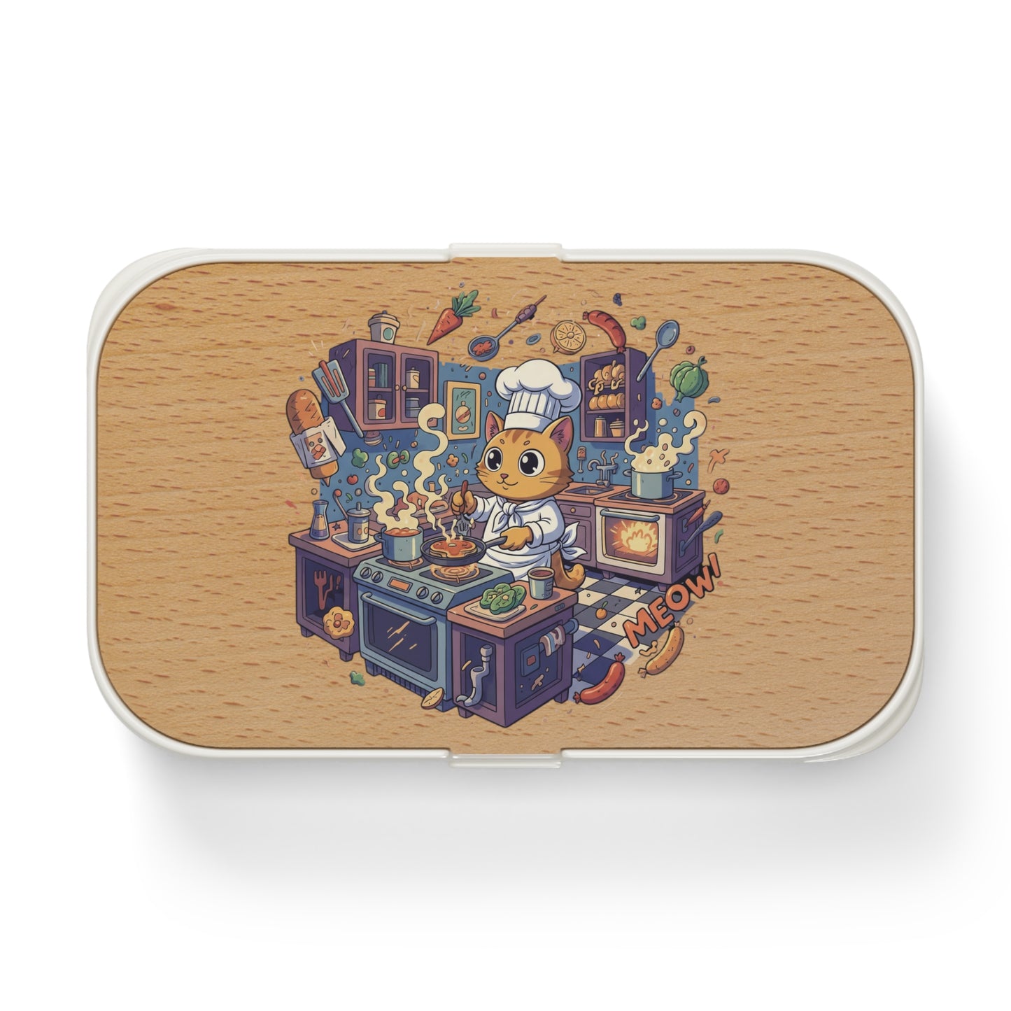 Cute Cat Themed Bento Lunch Box style 2