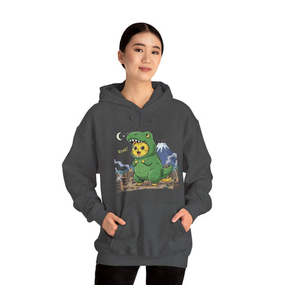 Cat cosplay Godzilla Funny Design Unisex Hoodie style 1