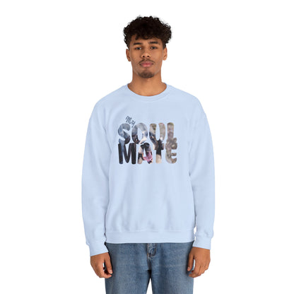 Dog My Soulmate Unisex Crewneck Sweatshirt