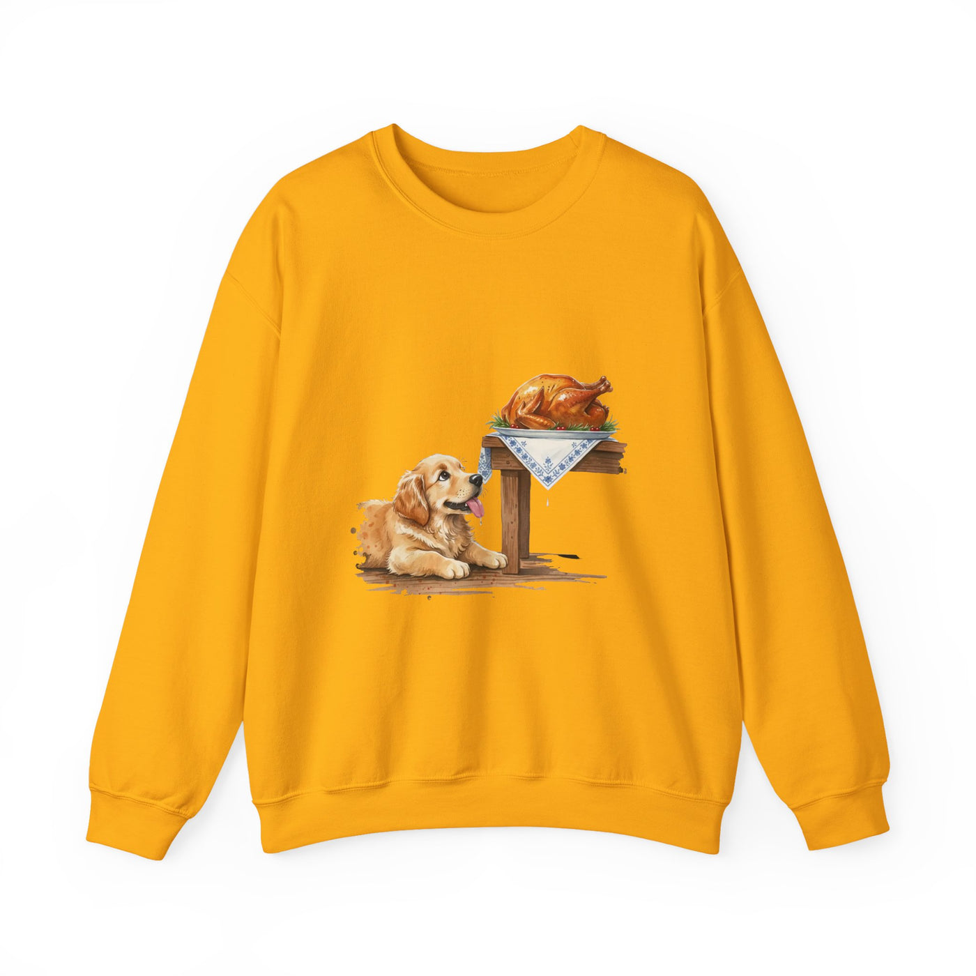 Watercolor painting style 5 Men & Women Cute Cat Pile Crewneck Sweatshirt
