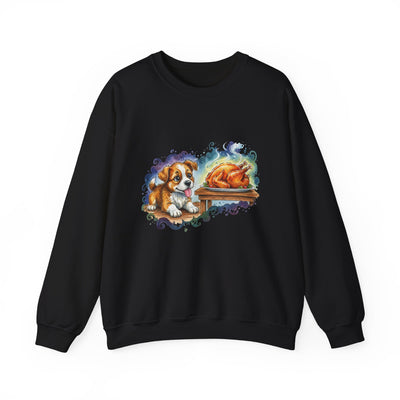 Watercolor painting style 6 Men & Women Cute Cat Pile Crewneck Sweatshirt