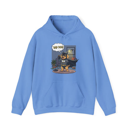Dog cosplay Batman Funny Design Unisex Hoodie style 1