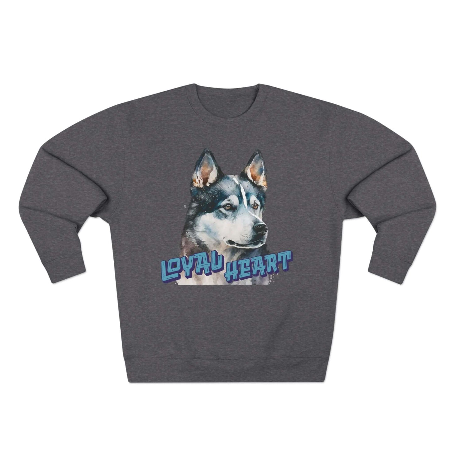 Loyal Heart Dog Lover Unisex Crewneck Sweatshirt style 3