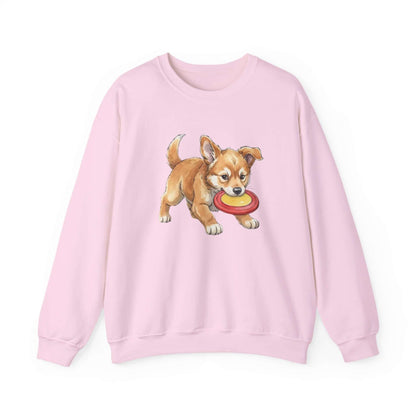 Watercolor Dog painting Unisex Crewneck Sweatshirt style 5