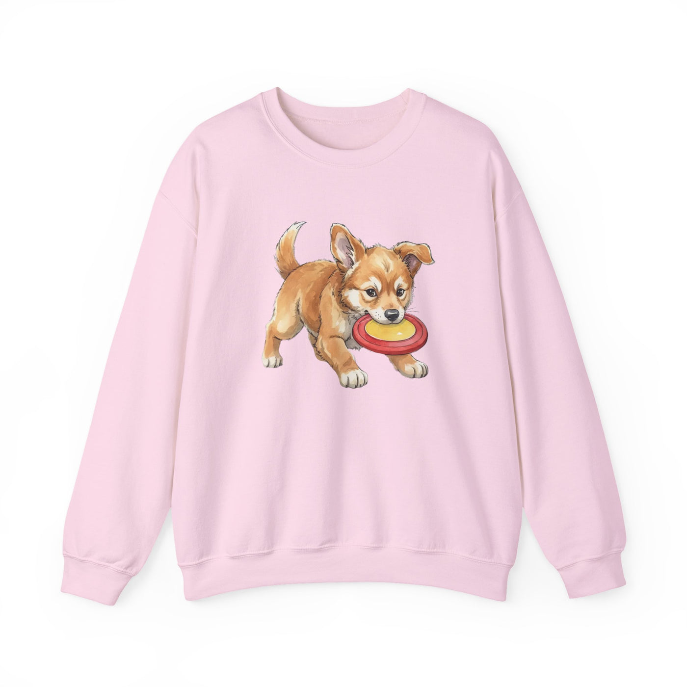 Watercolor painting style 8 Men & Women Cute Cat Pile Crewneck Sweatshirt