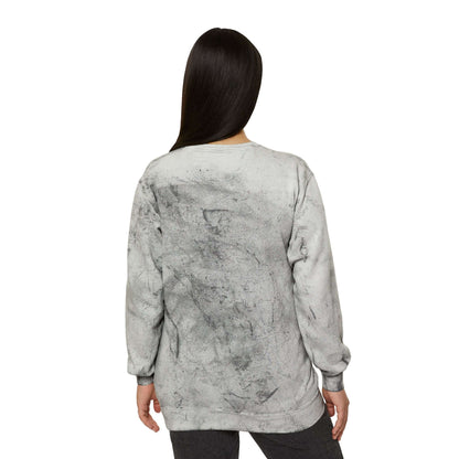 Let Me Go Cat Cozy Crewneck Sweatshirt Tie-Dye style 2