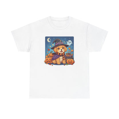 Halloween cute puppy anime style 2 Unisex Tee - Cute Dog T-Shirt for Pet Lovers, Dog Owners, Sports Enthusiasts, Gifts for Animal Lovers, Casual Everyday Wear