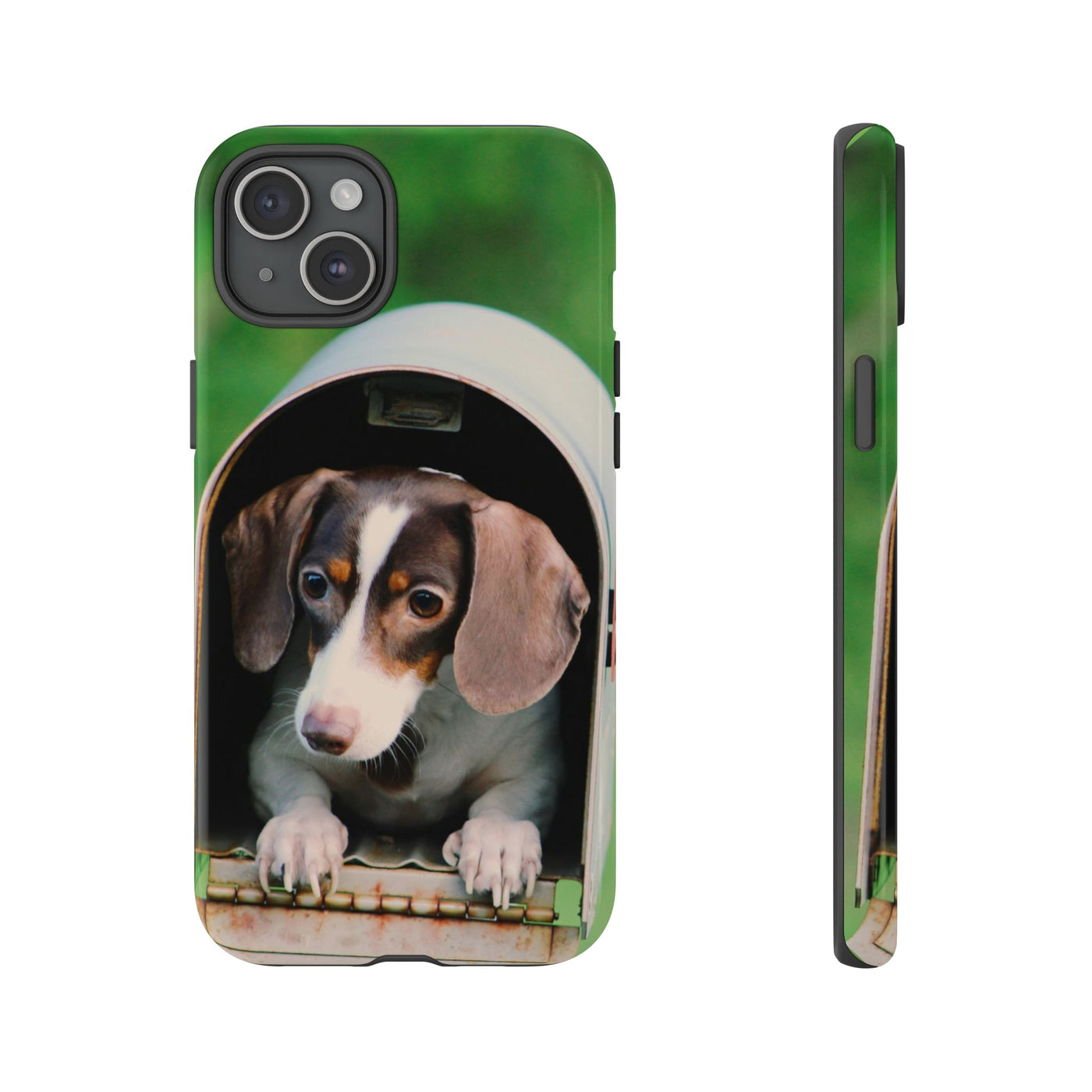 Puppy in mailbox - Tough Phone Case for Apple iPhone & Samsung Galaxy, Cute Pet Accessories, Gift for Cat Lovers