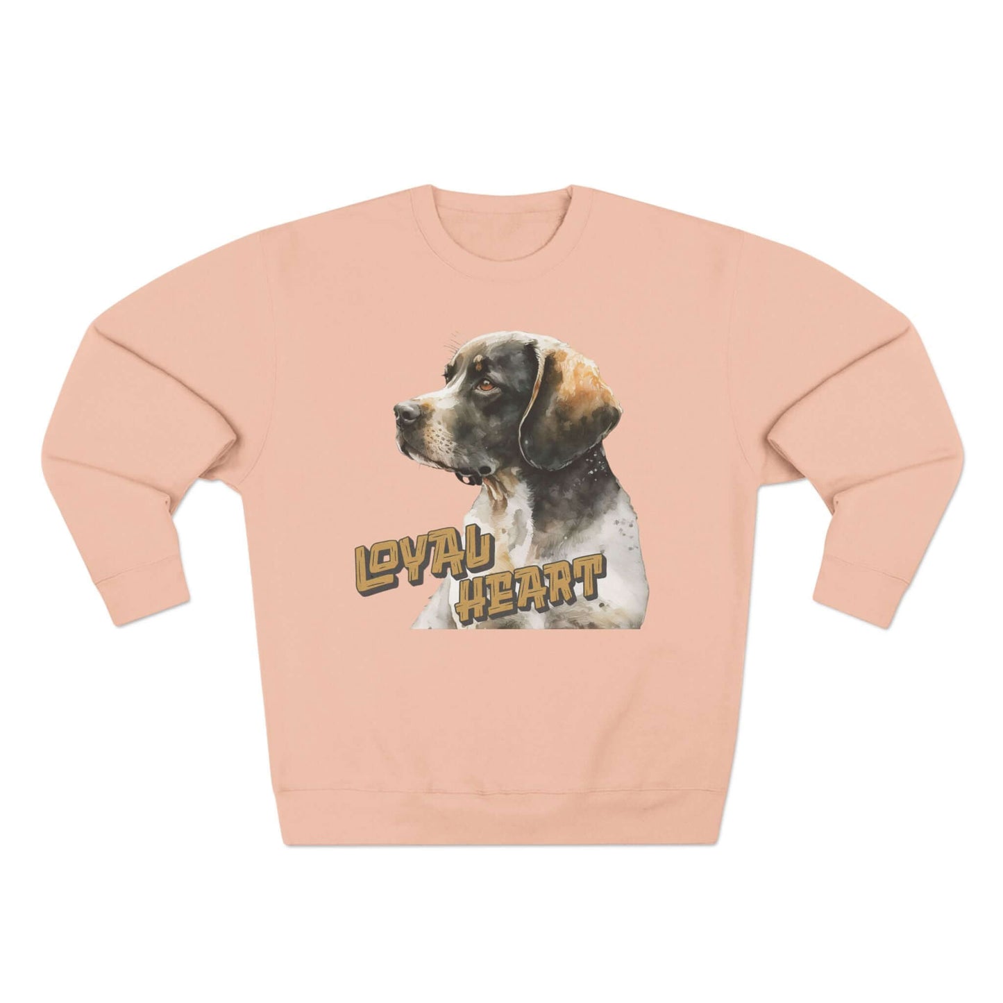Loyal Heart Dog Lover Unisex Crewneck Sweatshirt style 4