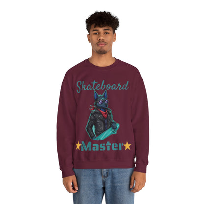Cool Dog Unisex Heavy Blend Crewneck Sweatshirt style 4