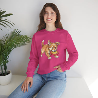 Watercolor painting style 8 Men & Women Cute Cat Pile Crewneck Sweatshirt