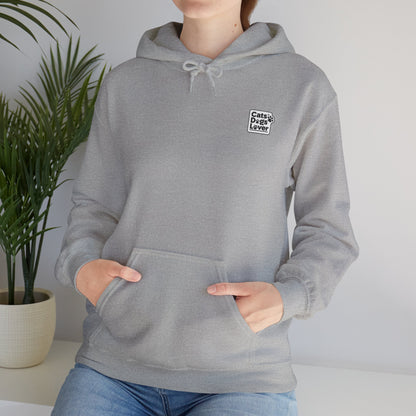 Unisex Dog Lover Hoodie style 1, Cozy Pet Sweatshirt, Casual Dog Art Apparel, Unique Gift for Dog Moms, Pet Lovers, and Animal Enthusiasts