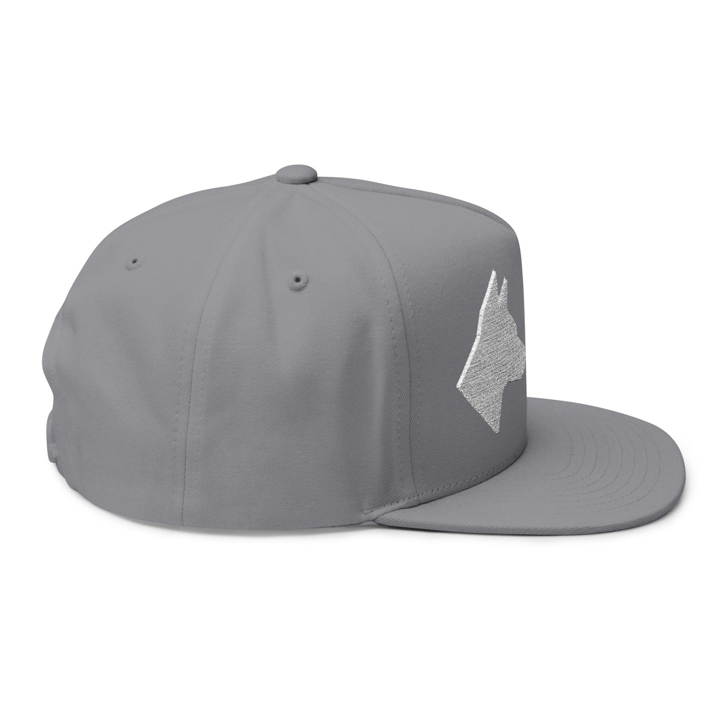 Stylish Embroidered Dog Mom Flat Bill Cap style 3