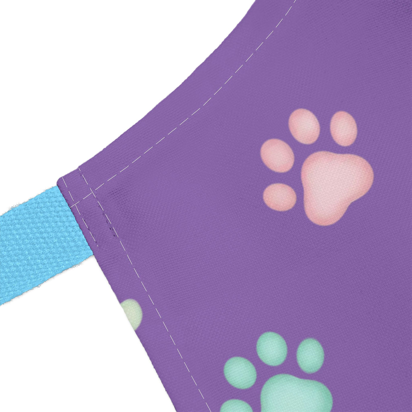 Cute Pet Lover's Apron with 5-Color Straps, Cat Paw Print Kitchen Apron, Gift for Animal Lovers, Cooking Accessory, Pet-Themed Gift