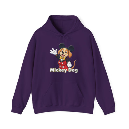 Dog cosplay Mickey Mouse Funny Design Unisex Hoodie style 1