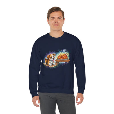 Watercolor painting style 6 Men & Women Cute Cat Pile Crewneck Sweatshirt
