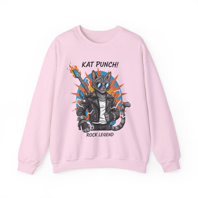 Cool Cat style 1 Unisex Crewneck Sweatshirt | Cozy Gift for Cat Lovers, Casual Wear, Unique Graphic Sweatshirt, Birthday Gift, Everyday Style