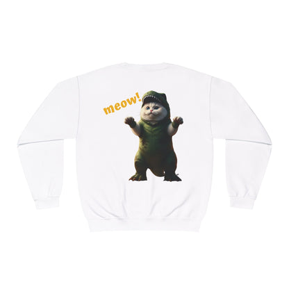 Cat-zilla style 2 Unisex NuBlend Crewneck Sweatshirt