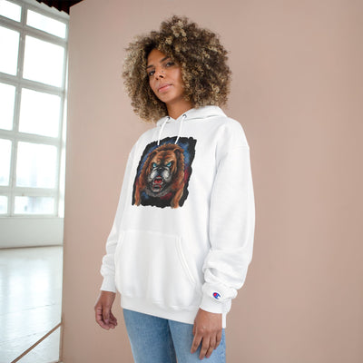 Angry Dog style 4 Men and Women Champion Hoodie