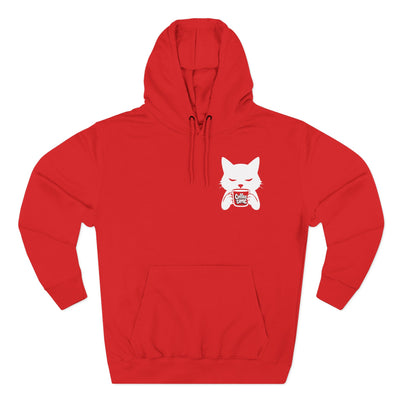 Cat Coffee Time Graphic Unisex Fleece Hoodie