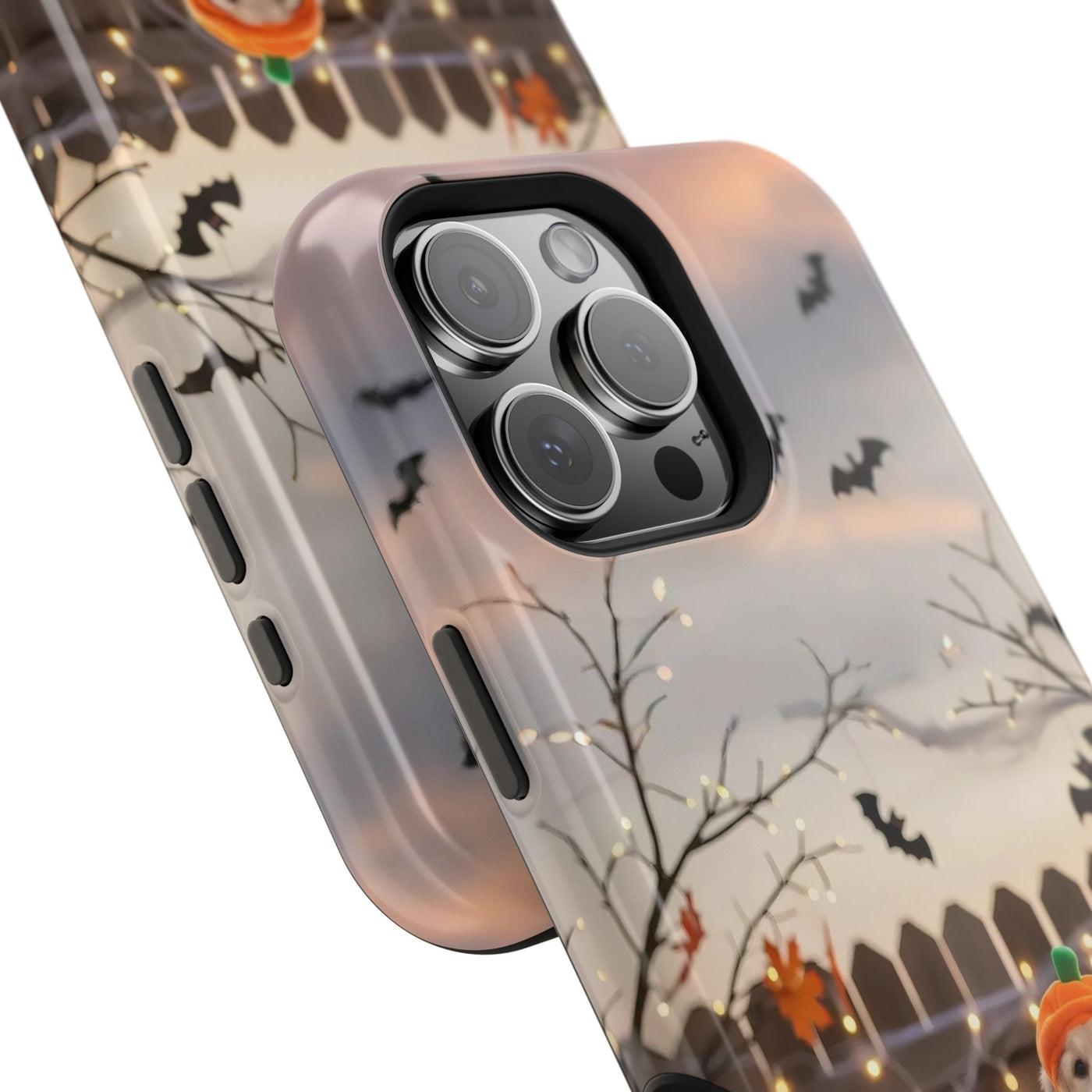 Halloween cute puppy photo style 4 Magnetic Impact-Resistant Phone Case, Cute Dog Design, Pet Owner Gift, Animal Lover Accessory, Birthday Gift for Dog Lovers