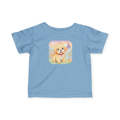 Cute Puppy style 2 Infant Tee, Baby T-Shirt, Dog Lover Gift, Toddler Top, Kids Apparel, Animal Print Shirt