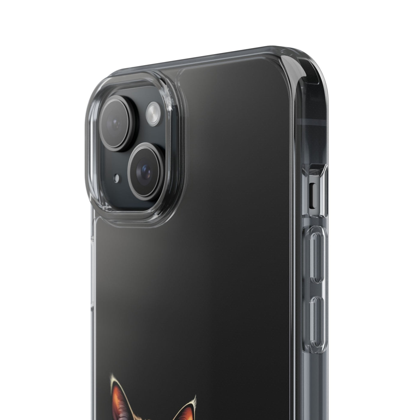 Cat Lover Impact-Resistant Clear Phone Case, Pet Gift, Durable Cat Design, Cute Phone Cover, Unique Cat Art, Animal Lover Accessory