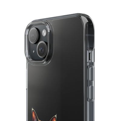 Cat Lover Impact-Resistant Clear Phone Case, Pet Gift, Durable Cat Design, Cute Phone Cover, Unique Cat Art, Animal Lover Accessory