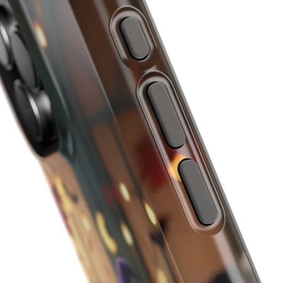 Halloween cute kitten photo style 1 Magnetic Phone Case, Cat Lover Gift, Impact-Resistant iPhone Case, Funny Pet Accessory, Unique Animal Design