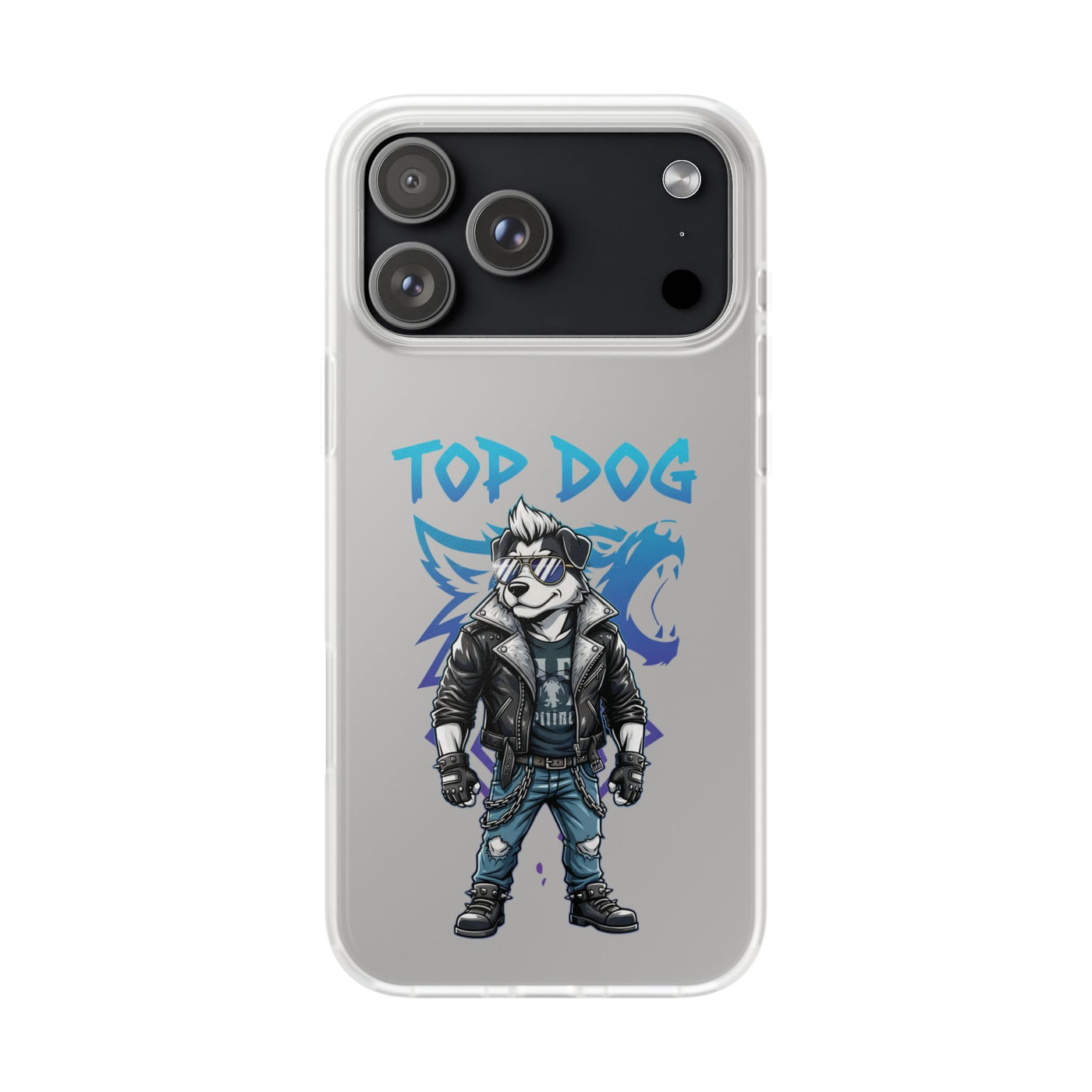 Top Dog Anime style Flexi Case for Dog Lovers