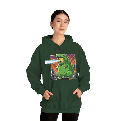 Cat cosplay Godzilla Funny Design Unisex Hoodie style 3