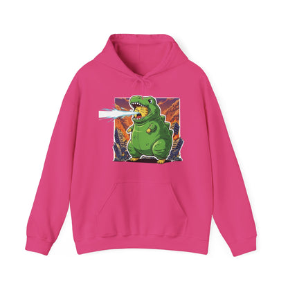 Cat cosplay Godzilla Funny Design Unisex Hoodie style 3