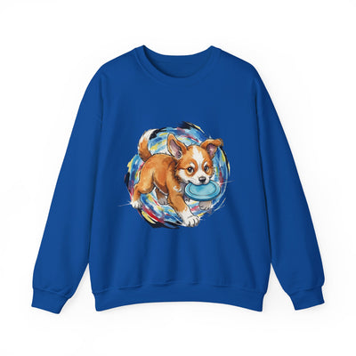 Watercolor painting style 7 Men & Women Cute Cat Pile Crewneck Sweatshirt