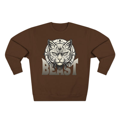 "Beast" Cat Lover style 2 Unisex Crewneck Sweatshirt