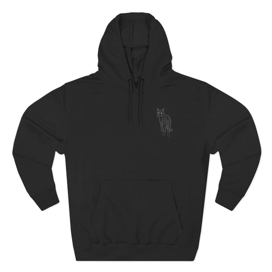 Cat-Inspired Cozy Comfort Unisex Fleece Hoodie style 2
