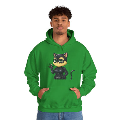 Cat cosplay Cat Woman Funny Design Unisex Hoodie style 2