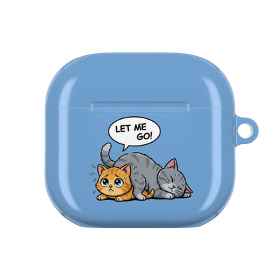 “Let Me Go!” style 3 Cute Cats AirPods Gen 4 Case