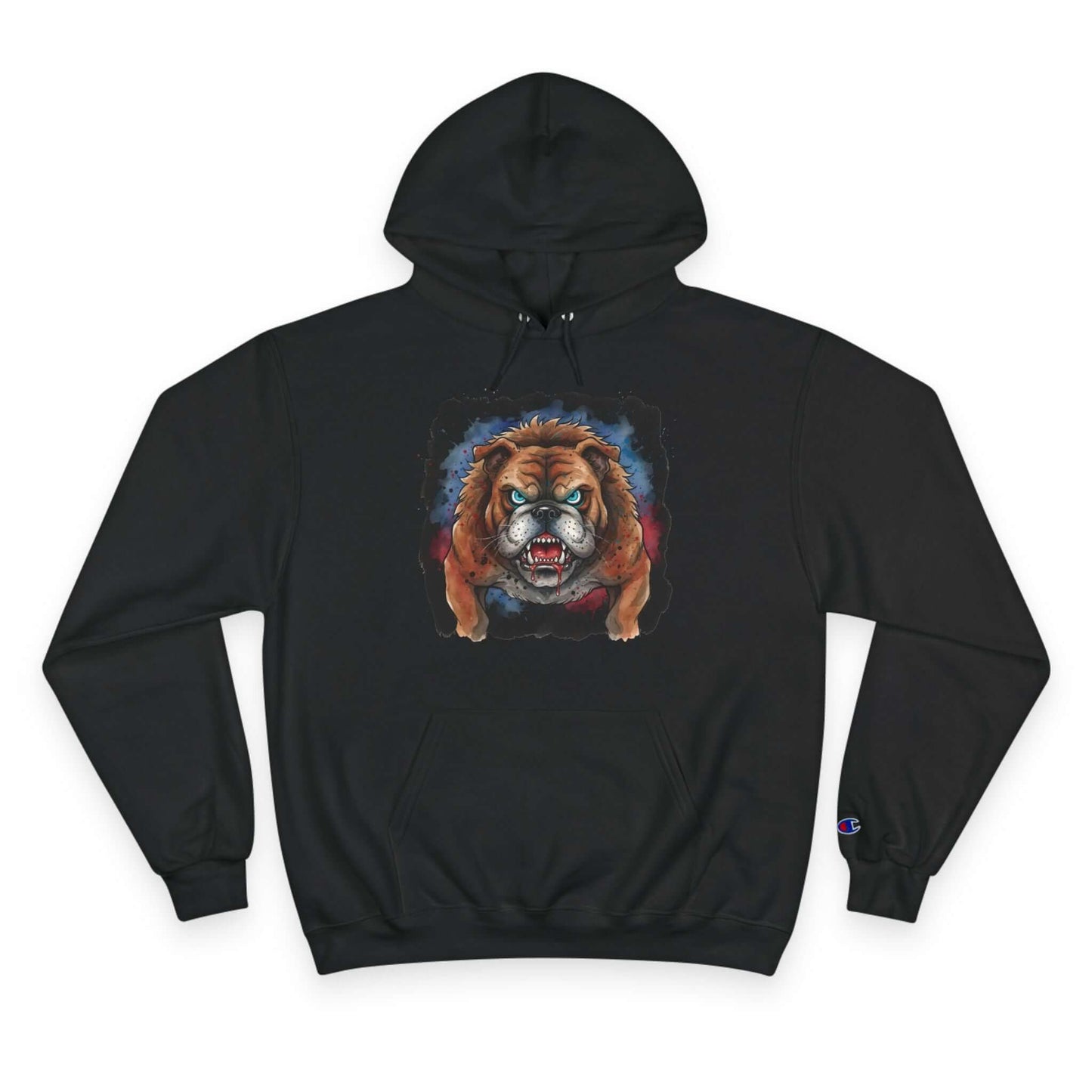 Angry Dog Men and Women Champion Hoodie style 4