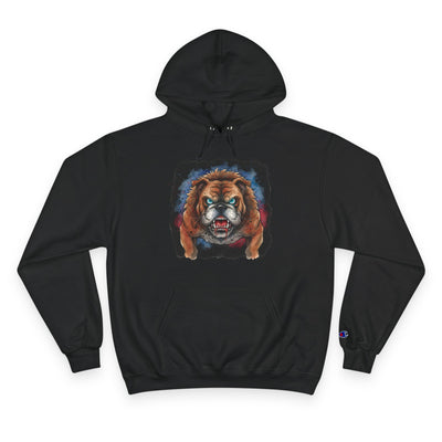 Angry Dog style 4 Men and Women Champion Hoodie