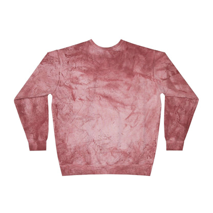 Let Me Go Cat Cozy Crewneck Sweatshirt Tie-Dye style 2
