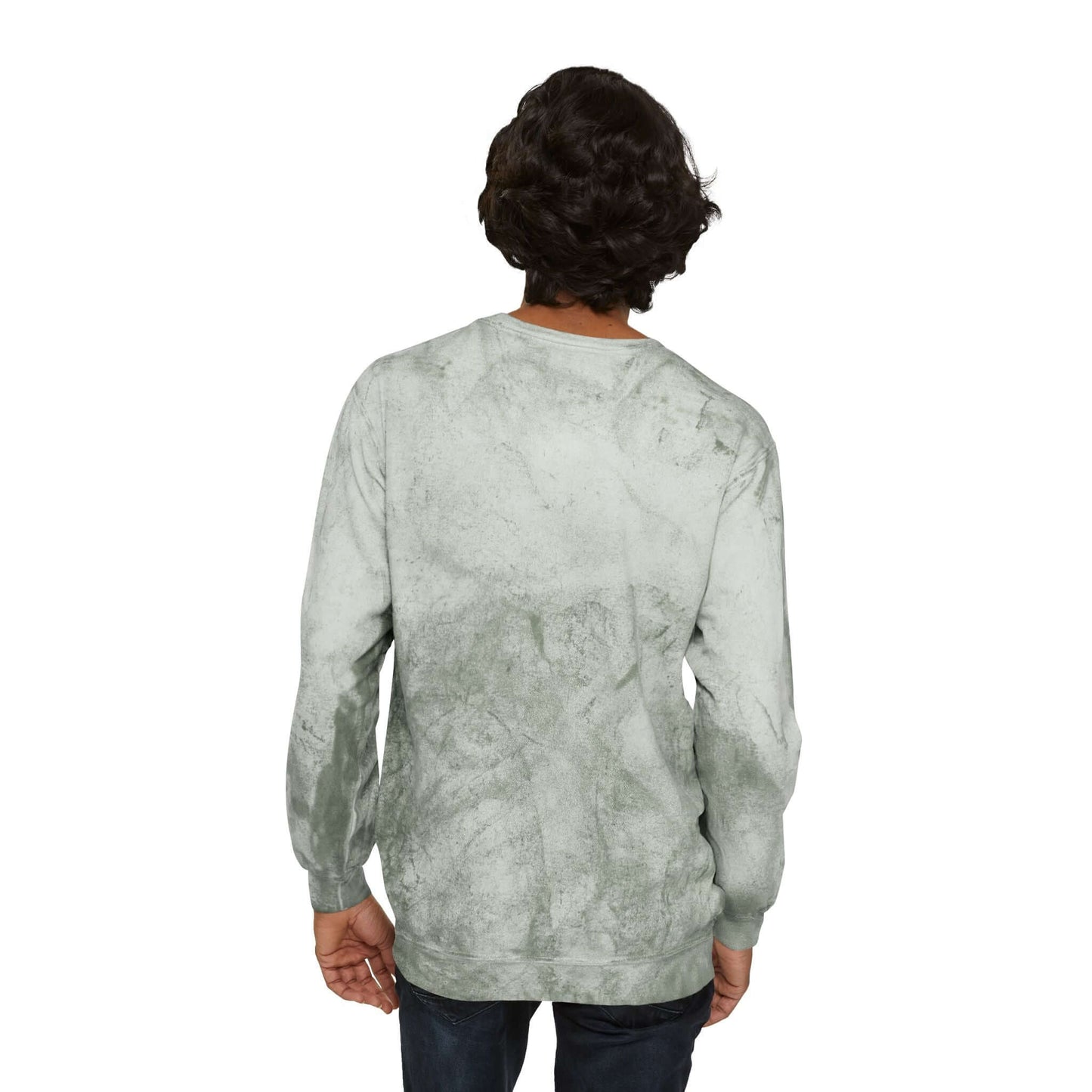 Let Me Go Cat Cozy Crewneck Sweatshirt Tie-Dye style 2
