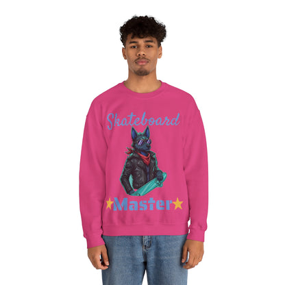 Cool Dog Unisex Heavy Blend Crewneck Sweatshirt style 4