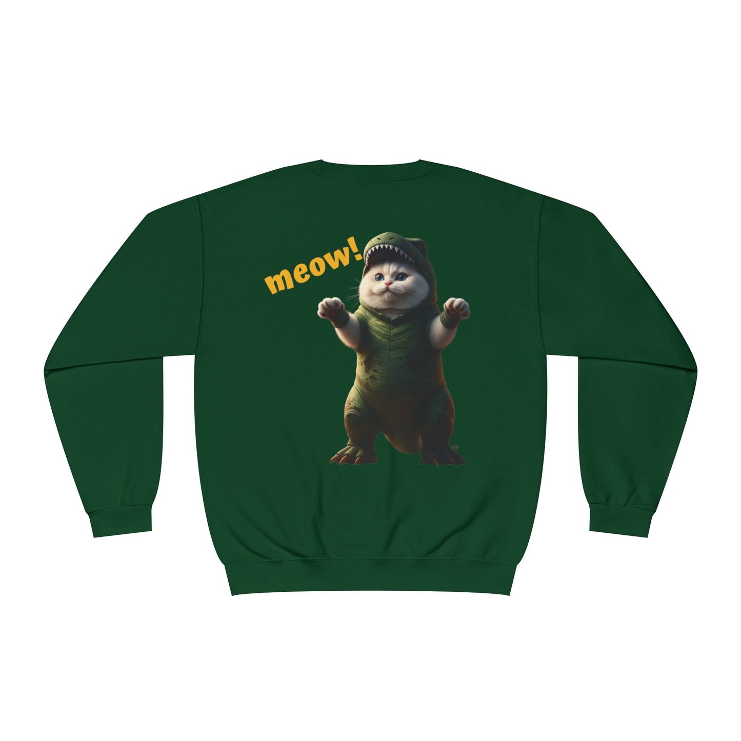 Cat-zilla style 2 Unisex NuBlend Crewneck Sweatshirt