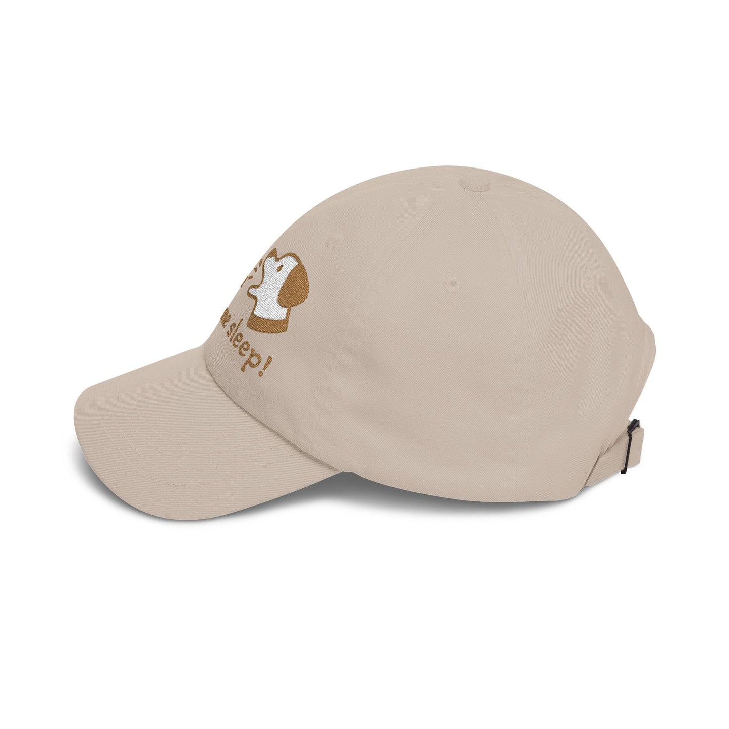 I Just Wanna Get Some Sleep Funny Dog Embroidered Dad Cap Hat