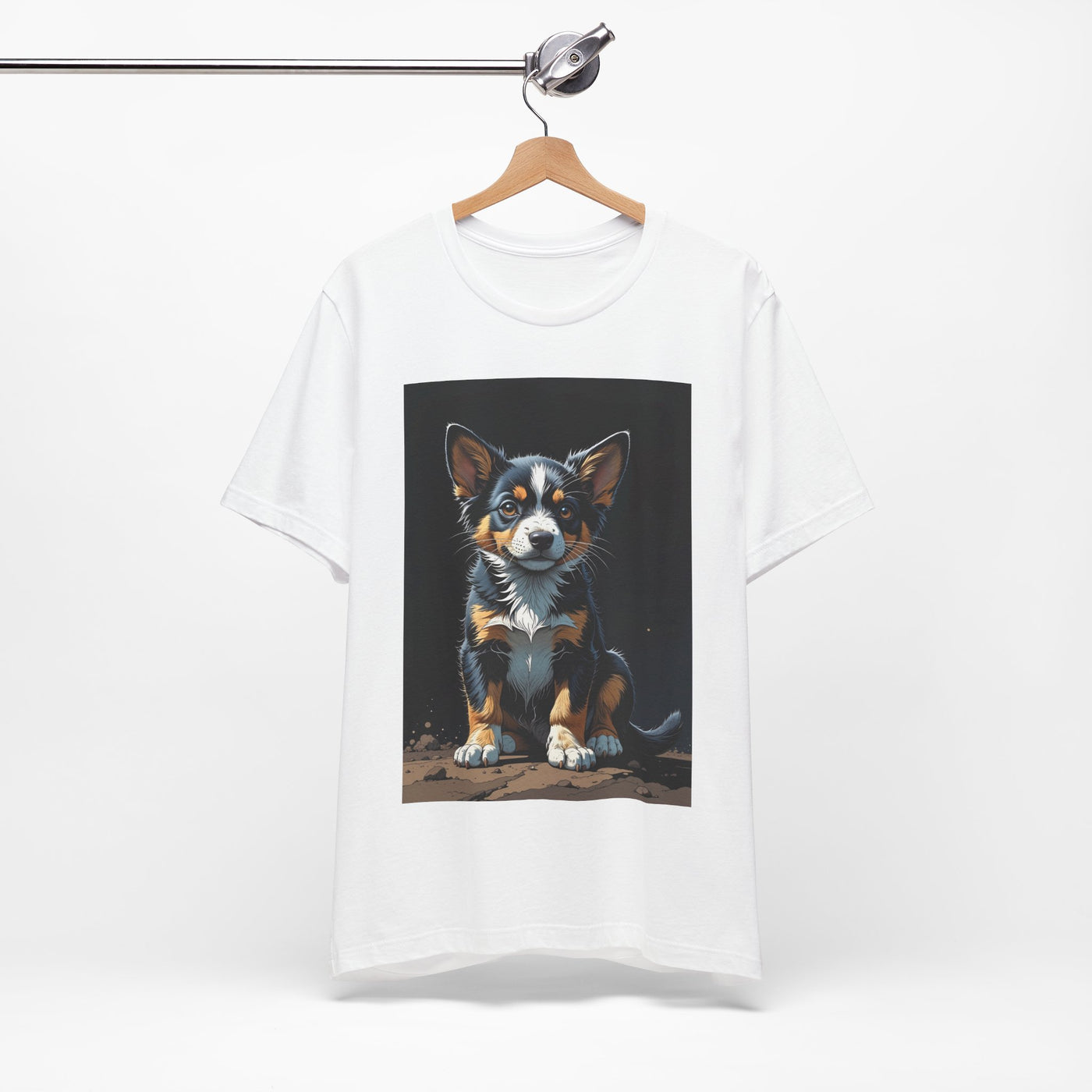 Cute Corgi Short Sleeve Tee - Pet Lover Shirt, Dog Apparel, Animal Gift, Casual Wear, Gift for Dog Owners