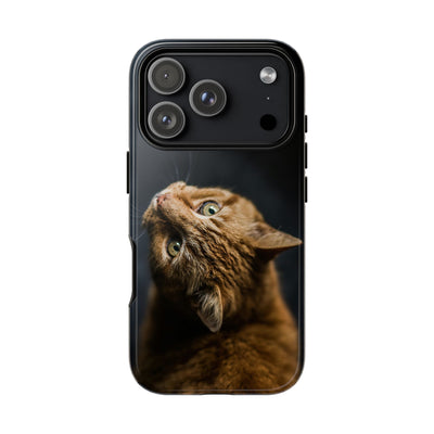 Yellow Cat - Tough Phone Case for Apple iPhone & Samsung Galaxy, Cute Pet Accessories, Gift for Cat Lovers